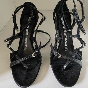 Alexander wang sandal. Worn once.
